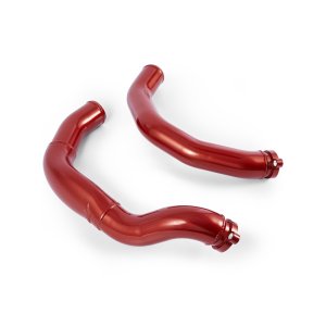 BMW M4 Intercooler Pipe Kit - Mishimoto - Color Matched (Sakhir Orange) - Sakhir Orange - `15-`20