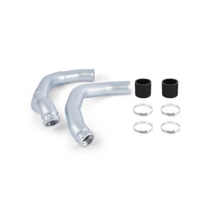BMW M3 Intercooler Pipe Kit - Mishimoto - Performance Color Matched Aluminum Charge Pipes - Silverstone II Metallic - `15-`20