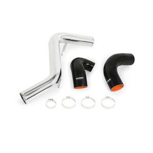 Ford Focus ST Intercooler Pipe Kit - Hot Side - Mishimoto - 2.5-in Mandrel-bent aluminum - Polished - `13-`18