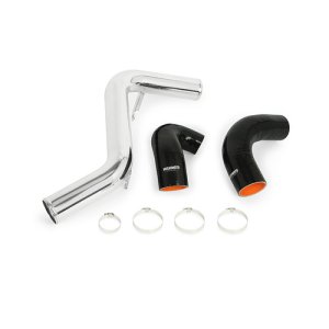 Ford Focus ST Intercooler Pipe Kit - Hot Side - Mishimoto - 2.5-in Mandrel-bent aluminum - Polished - `13-`18