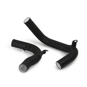 Volkswagen Golf TSI Intercooler Pipe Kit - Mishimoto - Wrinkle Black - `15-`21