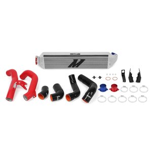 Honda Civic Si Intercooler Kit - Mishimoto - Performance - Silver with Red Pipes - `17-`21