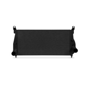 GMC Sierra 2500 HD Intercooler - Mishimoto - All-aluminum, Bar-and-plate core - Black - `01-`05
