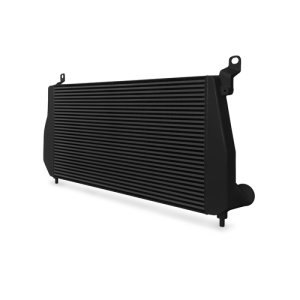 GMC Sierra 3500 Intercooler - Mishimoto - All-aluminum, Bar-and-plate core - Black - `01-`05