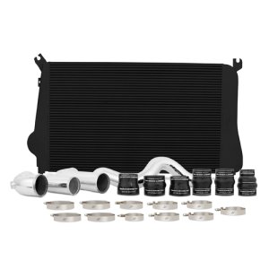 GMC Sierra 3500 HD Intercooler Kit - Mishimoto - Duramax 6.6L - Black - `11-`15