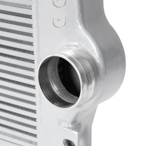 Chevrolet Silverado 2500 HD Intercooler Kit - Mishimoto - Duramax 6.6L LML - Silver - `11-`15
