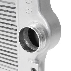 GMC Sierra 3500 HD Intercooler - Mishimoto - 11+ 6.6L Duramax LML - Silver - `11-`15