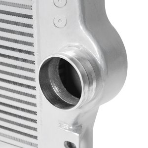GMC Sierra 3500 HD Intercooler - Mishimoto - 11+ 6.6L Duramax LML - Silver - `11-`15