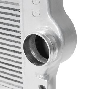 GMC Sierra 3500 HD Intercooler - Mishimoto - 11+ 6.6L Duramax LML - Silver - `11-`15