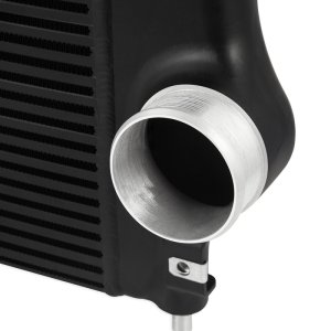Chevrolet Silverado Performance Intercooler - Mishimoto - Duramax L5P - Black - `17-`19