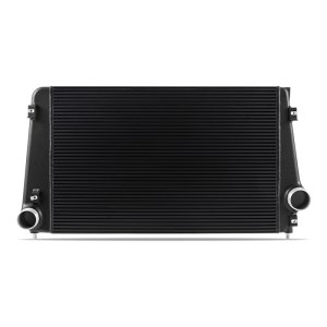 Chevrolet HD Truck Performance Intercooler Kit - Mishimoto - 68mm Bar-and-Plate Core - Black - `17-`19