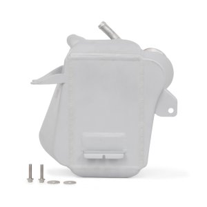 Ford Super Duty Intercooler - Mishimoto - Air-to-Water, Micro-Wrinkle - Silver - `11-`16