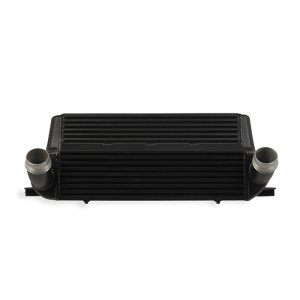 BMW 2 Series Performance Intercooler - Mishimoto - 6 inch thick, angled step-core design - Black - `12-`16