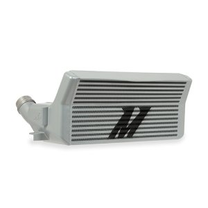 BMW 2 Series Performance Intercooler - Mishimoto - 6in thick, angled step-core design - Silver - `12-`16