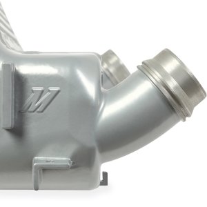 BMW 3 Series Performance Intercooler - Mishimoto - 6in thick, angled step-core design - Silver - `12-`16