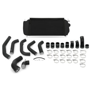 Ford F-150 Performance Intercooler Kit - Mishimoto - Includes Black Pipes - Black - `15-`16