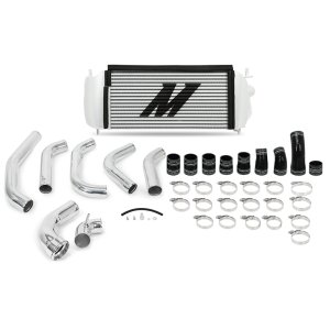 Ford F-150 Performance Intercooler Kit - Mishimoto - Performance Intercooler Kit w/ Polished Pipes - Silver - `15-`16