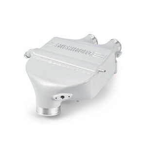 BMW M3 Intercooler - Mishimoto - Performance Air-to-Water, Single-Pass Core, Color-Matched Alpine White III - Alpine White III - `15-`20