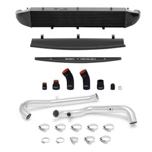Ford Fiesta ST Intercooler Kit - Front - Mishimoto - Front Mount with Pipes - Black - `14-`16