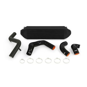 Ford Focus Performance Intercooler Kit - Mishimoto - MMIntercooler - Black Intercooler w/ Black Pipes - Black - `13-`18