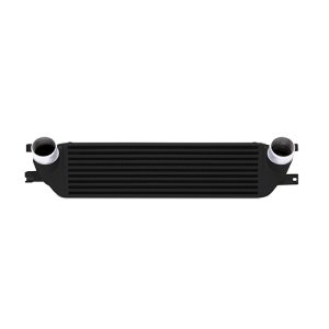 Ford Mustang Intercooler Kit - Mishimoto - Performance Intercooler - Black Core Polished Pipes - `15-`23