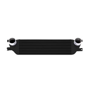 Ford Mustang Intercooler Kit - Mishimoto - Performance Intercooler - Black Core Polished Pipes - `15-`23