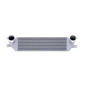 Ford Mustang Intercooler Kit - Mishimoto - Performance Intercooler - Silver Core Polished Pipes - `15-`23