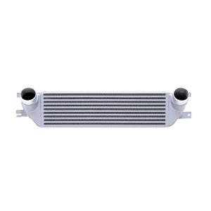 Ford Mustang Intercooler - Front - Mishimoto - Intercooler Kit - Silver - `15-`23