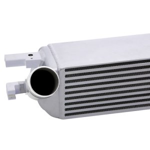 Ford Mustang Intercooler - Front - Mishimoto - Intercooler Kit - Silver - `15-`23