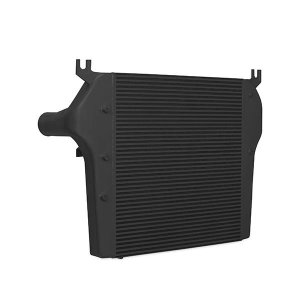 Dodge Ram 3500 Intercooler Kit - Mishimoto - Bar-and-Plate with Cast Aluminum End Tanks - Black - `10-`12