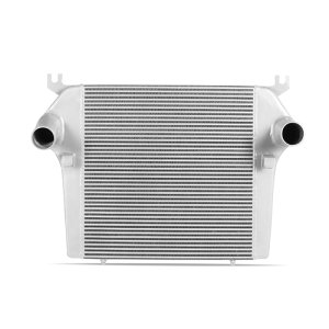 Dodge Ram 2500 Intercooler Kit - Mishimoto - Bar-and-plate with cast aluminum end tanks - Silver - `10-`12