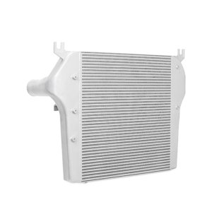 Dodge Ram 2500 Intercooler Kit - Mishimoto - Bar-and-plate with cast aluminum end tanks - Silver - `10-`12