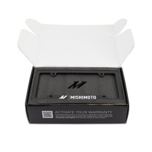Ford F-350 License Plate Relocation Kit - Front - Mishimoto - MMLP-F2D-11 - Black - `11-`27