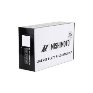Ford F-350 License Plate Relocation Kit - Front - Mishimoto - MMLP-F2D-11 - Black - `11-`27