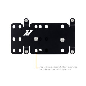 Ford F-350 License Plate Relocation Kit - Front - Mishimoto - MMLP-F2D-11 - Black - `11-`27
