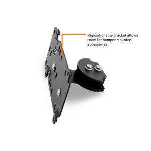 Chevrolet Silverado 1500 License Plate Relocation Kit - Front - Mishimoto - Tow Hook - Black - `22-`24 Chevrolet Silverado 1500 License Plate Relocation Kit - Front - Mishimoto - Tow Hook - Black - `22-`24