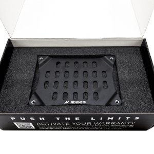 Toyota Tacoma License Plate Relocation Kit - Mishimoto - Black - `16-`23