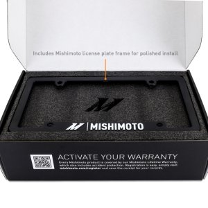 Toyota Tacoma License Plate Relocation Kit - Mishimoto - Black - `16-`23