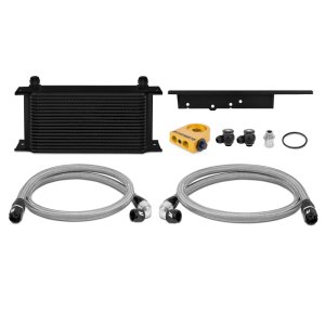 Infiniti G35 Oil Cooler Kit - Mishimoto - 19-row stacked-plate - `03-`07
