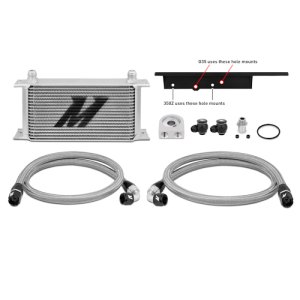 Infiniti G35 Oil Cooler Kit - Mishimoto - 19-row stacked-plate - `03-`07