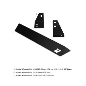 Infiniti G37 Oil Cooler Kit - Mishimoto - Black - `08-`15