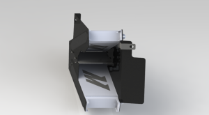 Mitsubishi Evolution Oil Cooler Kit - Passenger Side - Mishimoto - V-mounted Dual Coolers - 2008