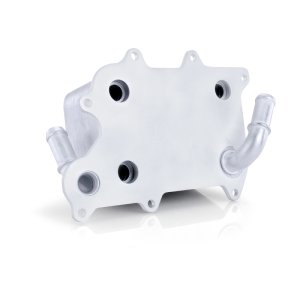 Ford Powerstroke Oil Cooler Kit - Mishimoto - MMOC-F2D-11B - `11-`19