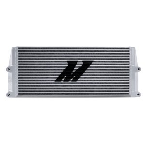 Ford Powerstroke Performance Oil Cooler - Mishimoto - Bar-and-plate design - Silver - `11-`19 Ford Powerstroke Performance Oil Cooler - Mishimoto - Bar-and-plate design - Silver - `11-`19