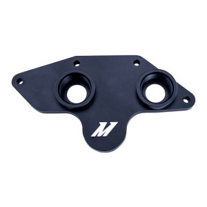 Ford Powerstroke Performance Oil Cooler - Mishimoto - Bar-and-plate design - Silver - `11-`19 Ford Powerstroke Performance Oil Cooler - Mishimoto - Bar-and-plate design - Silver - `11-`19