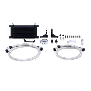 Ford Fiesta ST Oil Cooler Kit - Mishimoto - Non-Thermostatic - Black - `14-`16