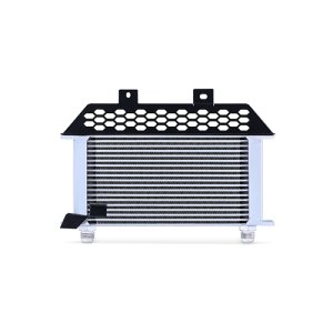 Ford Focus ST Oil Cooler Kit - Front - Mishimoto - Thermostatic - Silver - `13-`15