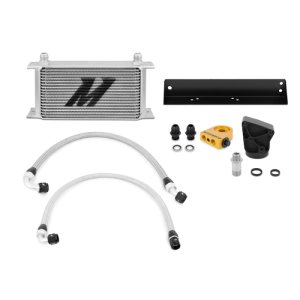 Hyundai Genesis Coupe Oil Cooler Kit - Front - Mishimoto - Thermostatic - `10-`12