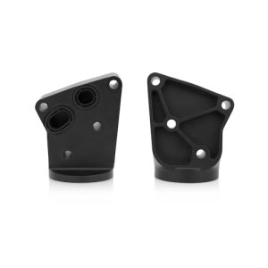 Hyundai Genesis Coupe Oil Cooler Kit - Front - Mishimoto - Thermostatic - Black - `10-`12