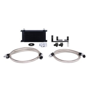 Mazda MX-5 Miata Oil Cooler Kit - Mishimoto - 19-row stacked-plate - Black - `16-`18
